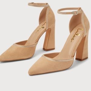 Brand new nude heels